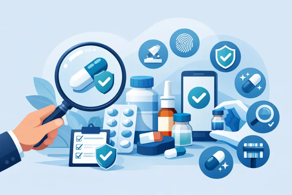 Authentische Pharma Produkte erkennen: 8 Checks