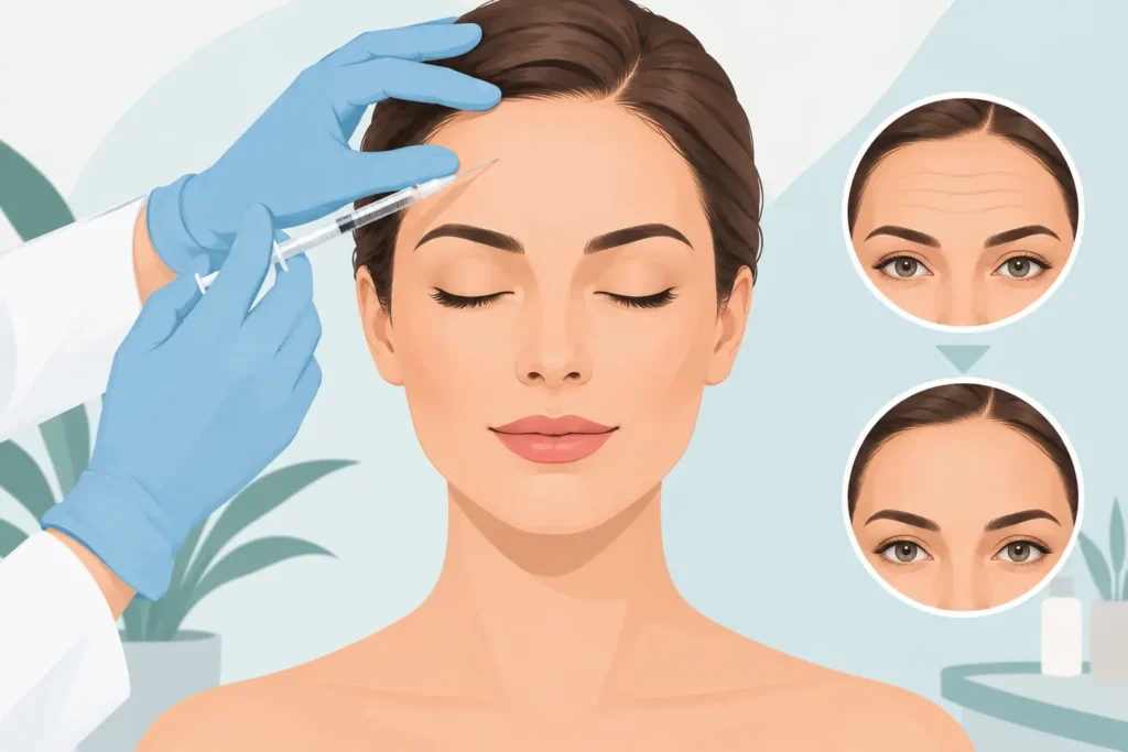 Botox gegen Stirnfalten Erfahrungen im Check